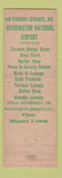 Matchbook Cover - Terrace Dining Room Washington DC Airport  Full Length