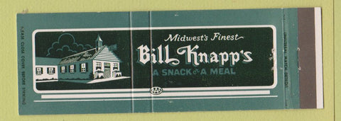 Matchbook Cover - Bill Knapp's MI IN OH Restaurants Full Length