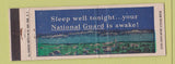 Matchbook Cover - National Guard Full Length