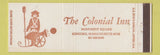 Matchbook Cover - Colonial Inn Concord MA DD Bean Full Length