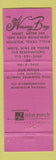 Matchbook Cover - Nassau Bay Resort Motor Inn Houston TX Full Length