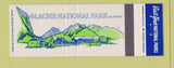 Matchbook Cover - Glacier National Park MT Full Length