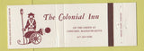 Matchbook Cover - Colonial Inn Concord MA  Full Length