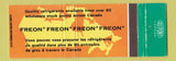 Matchbook Cover - Du Pont Canada Freon Full Length
