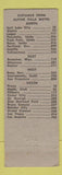 Matchbook Cover - Alpine Village Motel Cafe Pleasant Grove UT Full Length