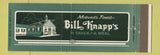 Matchbook Cover - Bill Knapp's MI IN OH Restaurants