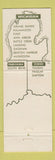 Matchbook Cover - Bill Knapp's MI IN OH Restaurants