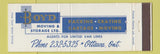 Matchbook Cover - Boyd Moving Storage Ottawa ON Full Length