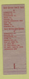 Matchbook Cover - Mound City Forwarding Trucking Chicago St Louis WEAR