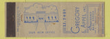 Matchbook Cover - Gregory and Appel Insurance Indianapolis IN