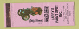 Matchbook Cover - Larry's Paint Spot Battle Creek MI Stutz Bearcat
