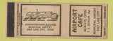Matchbook Cover - Airport Cafe Salt Lake City UT WEAR