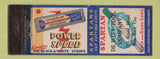 Matchbook Cover - Spartan Hack Saws De Witt Tool New York City POOR STRIKER