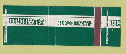 Matchbook Cover - Houlihan's Old Place New Orleans LA Full Length