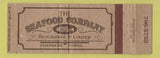 Matchbook Cover - Seafood Company Restaurant Clearwater FL WEAR