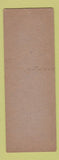 Matchbook Cover - Mission Courts Motel Dallas TX Trinity SAMPLE Full Length