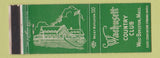 Matchbook Cover - Wachusett Country Club West Boylston MA
