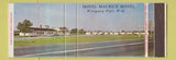 Matchbook Cover - Hotel Maurice Motel Kingsey Fall QC Full Length