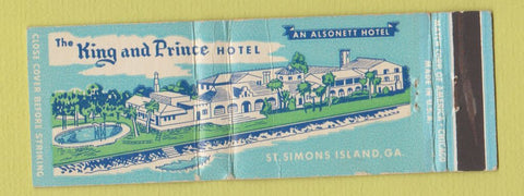 Matchbook Cover - King and Prince Hotel St Simons Island GA WEAR Full Length