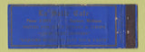 Matchbook Cover - La Salle Cafe Saginaw MI WORN Full Length