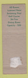 Matchbook Cover - Pine Lodge Rawdon QC Full Length