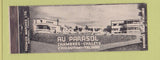 Matchbook Cover - Au Parasol Hotel Chicoutimi QC WEAR Full Length