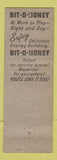 Matchbook Cover - Bit o Honey Candy Bar
