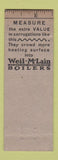 Matchbook Cover - Weil McLain Boilers Full Length