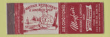 Matchbook Cover - Mayfair Restaurant Miami FL