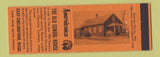 Matchbook Cover - Old School House East Chelmsford MA Perkins Americana