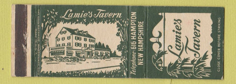 Matchbook Cover - Lamie's Tavern Hampton NH