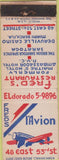 Matchbook Cover - Fred's Restaurant New York City Miami Beach FL