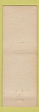 Matchbook Cover - Automart Used Cars Restaurant Full Length