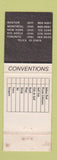Matchbook Cover - Le Chantecler Restaurant Ste Adele QC Full Length