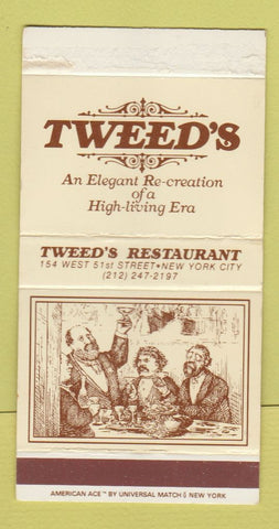 Matchbox - Tweed's Restaurant New York City