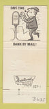 Matchbook Cover - Edison National Bank Fort Myers FL Thomas 30 Strike