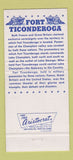 Matchbook Cover - Fort Ticonderoga NY 30 Strike