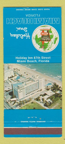 Matchbook Cover - Holiday Inn Miami Beach FL 30 Strike