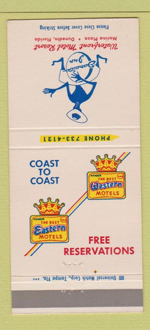 Matchbook Cover - Jamaica Inn Dunedin FL Best Western 30 Strike