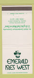 Matchbook Cover - Emerald Isles West Davie FL 30 Strike