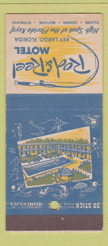 Matchbook Cover - Rod and Reel Motel Key Largo FL 30 Stick