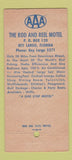 Matchbook Cover - Rod and Reel Motel Key Largo FL 30 Stick