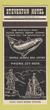 Matchbook Cover - Steveston Hotel  BC 30 Strike