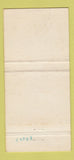 Matchbook Cover - Steveston Hotel  BC 30 Strike