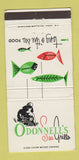 Matchbook Cover - O'Donnell's Sea Grill Washington DC Bethesda MD WEAR 30 Strike
