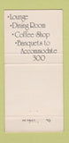Matchbook Cover - The Falls Restaurant Blue Lakes Inn Twin Falls ID 30 Strike