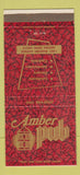 Matchbook Cover - Amber Pub Akron OH restaurant 30 Strike