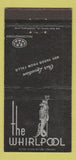 Matchbook Cover - The Whirlpool Niagara Falls NY 30 Strike