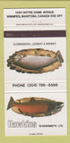 Matchbook Cover - Hawkins Taxidermists Winnipeg MB 30 Strike
