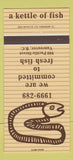 Matchbook Cover - A Kettle of Fish Restaurant Vancouver BC 30 Strike